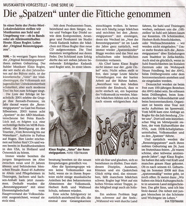 Artikel Freies Wort Suhl