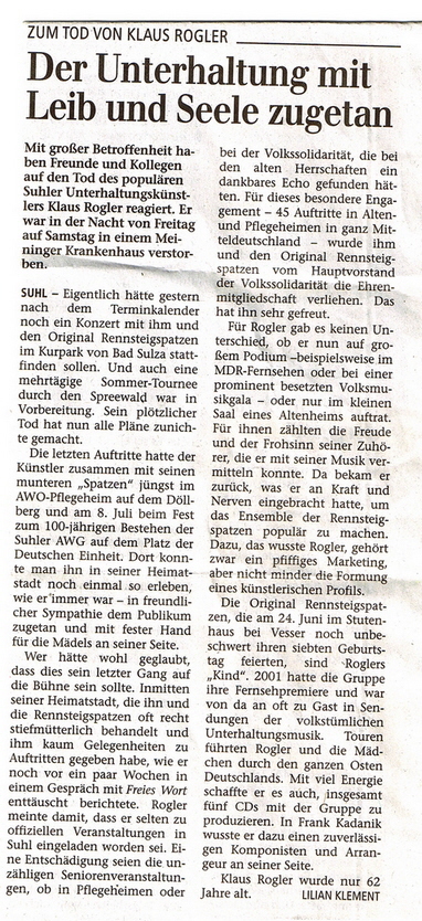 Artikel Freies Wort Suhl